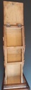 Vintage houten knutsel/naaikoffer